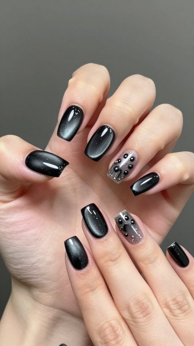 Black Cat Eye Cat-Paw Art