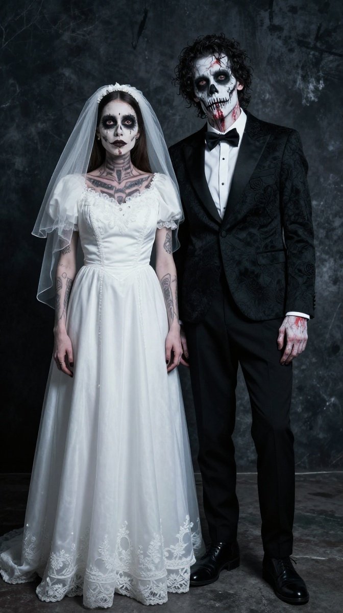Dead Bride & Zombie Groom