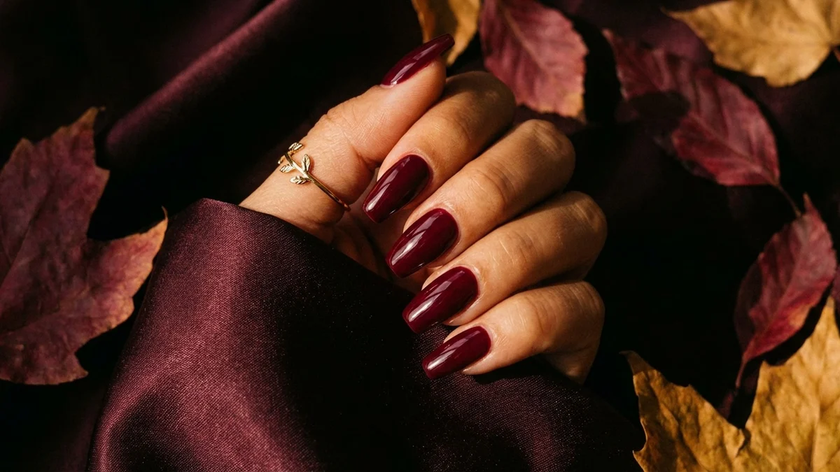Deep Burgundy Velvet