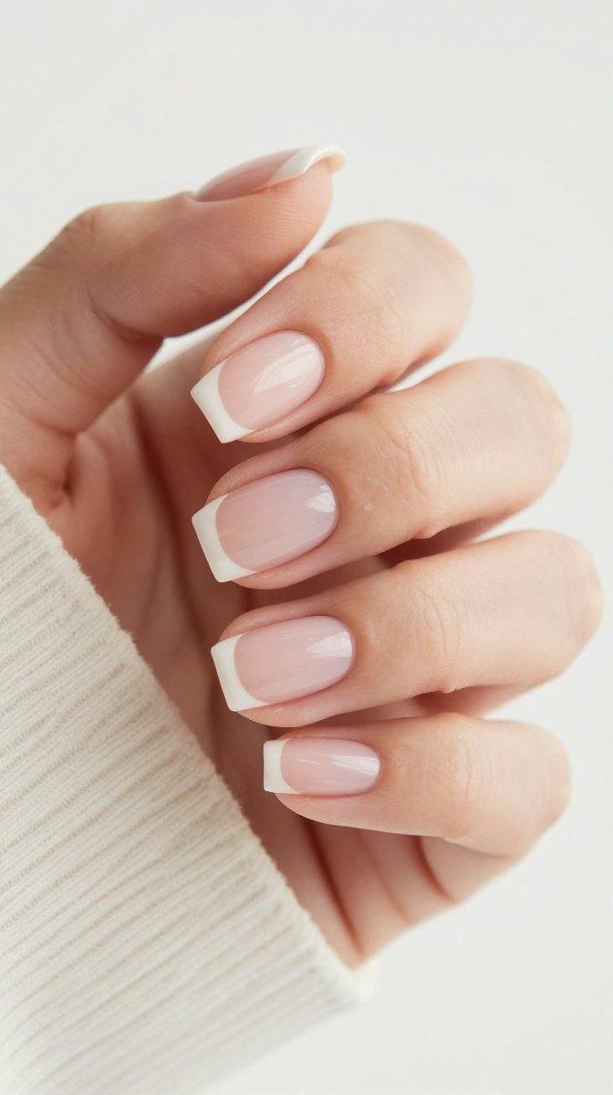 Micro-French Tips nails