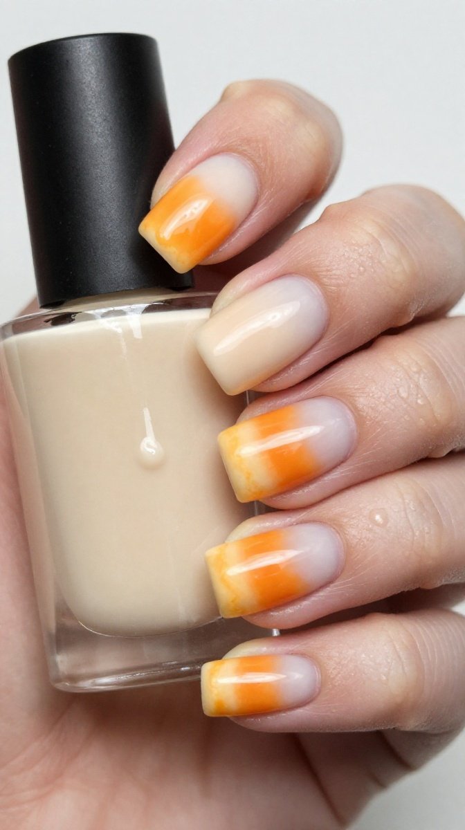 Milky Glazed Donut & Candy Corn Vibes