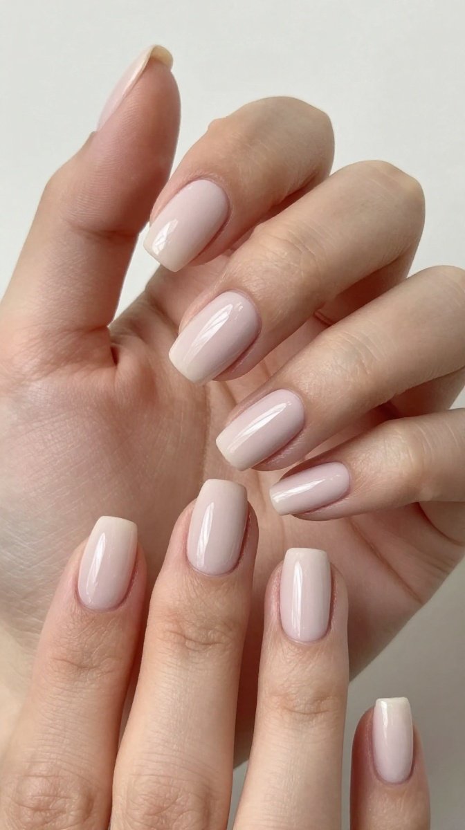 Negative Space Line Nails