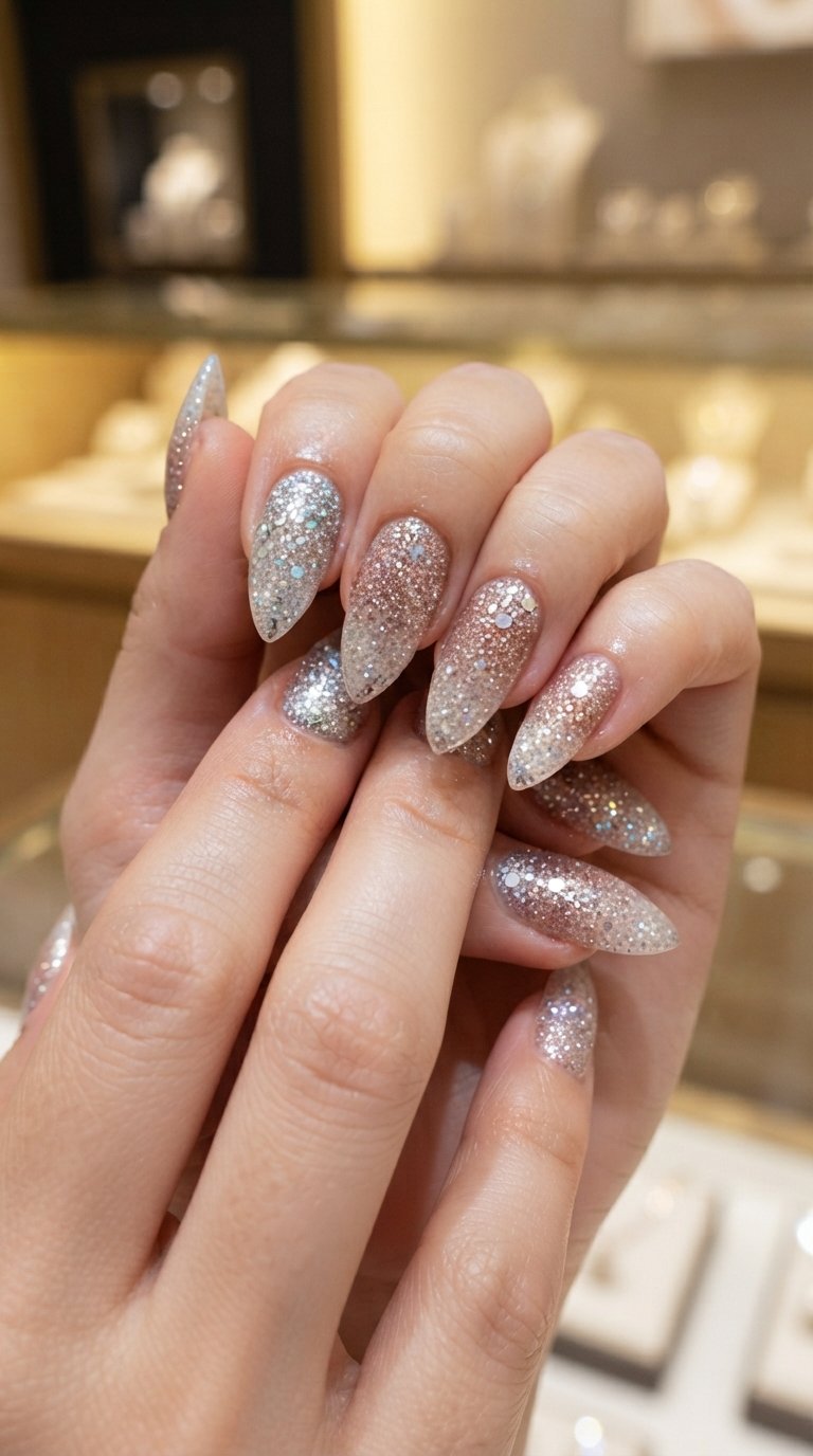 The Sparkly Ombre Glitter