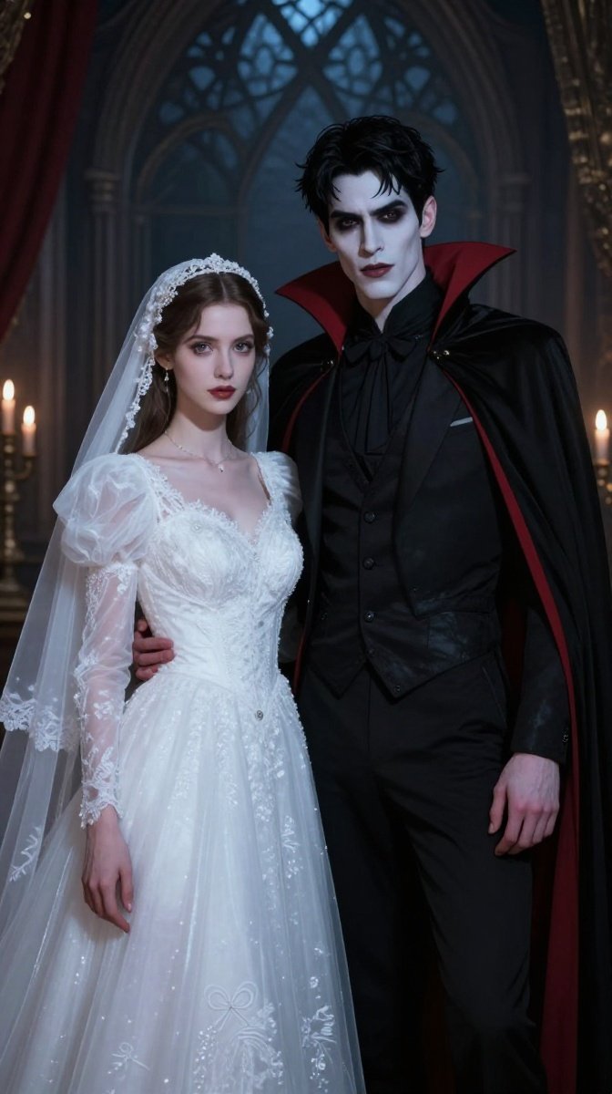 The Vampire & Vampire Bride Duo