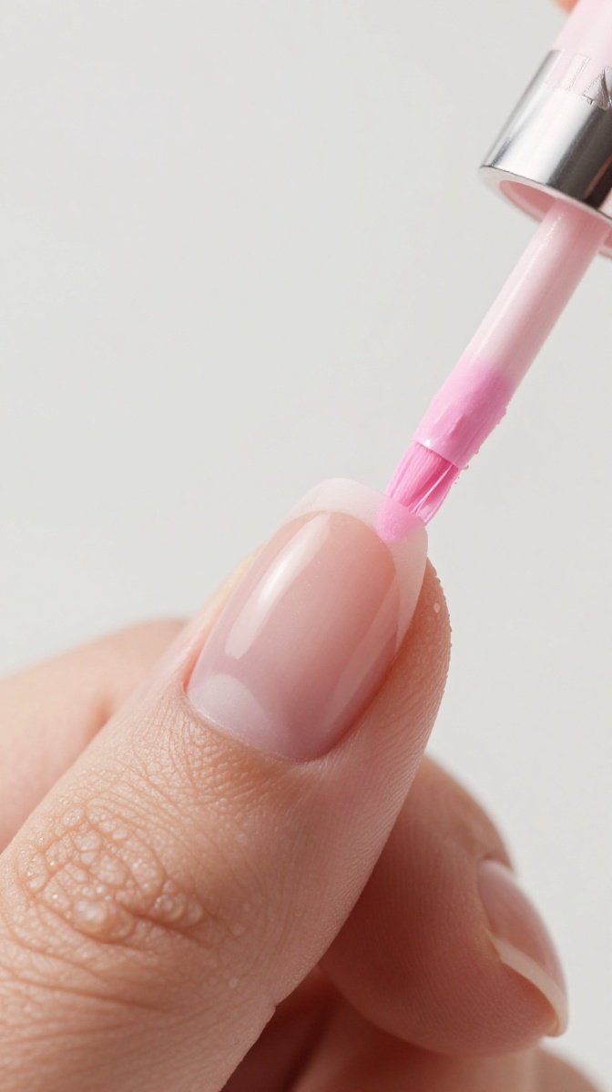 Try Ultra-Thin Pink Micro French Tips