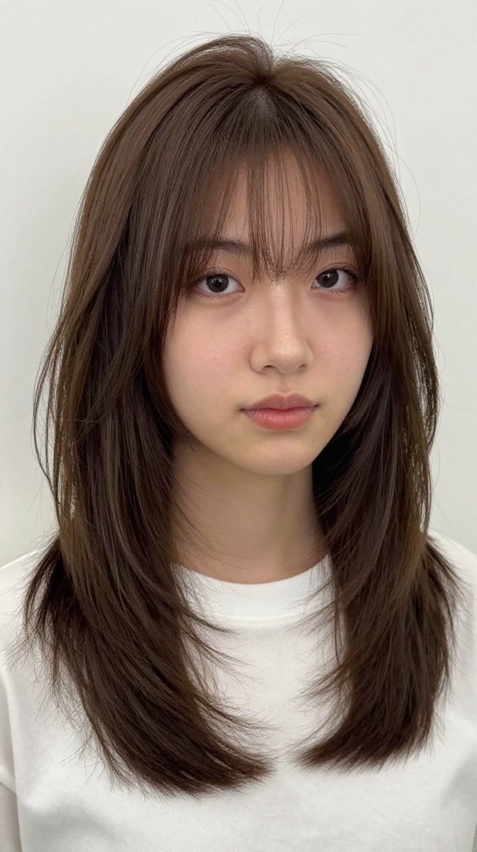 Asymmetrical Face-Framing Layers