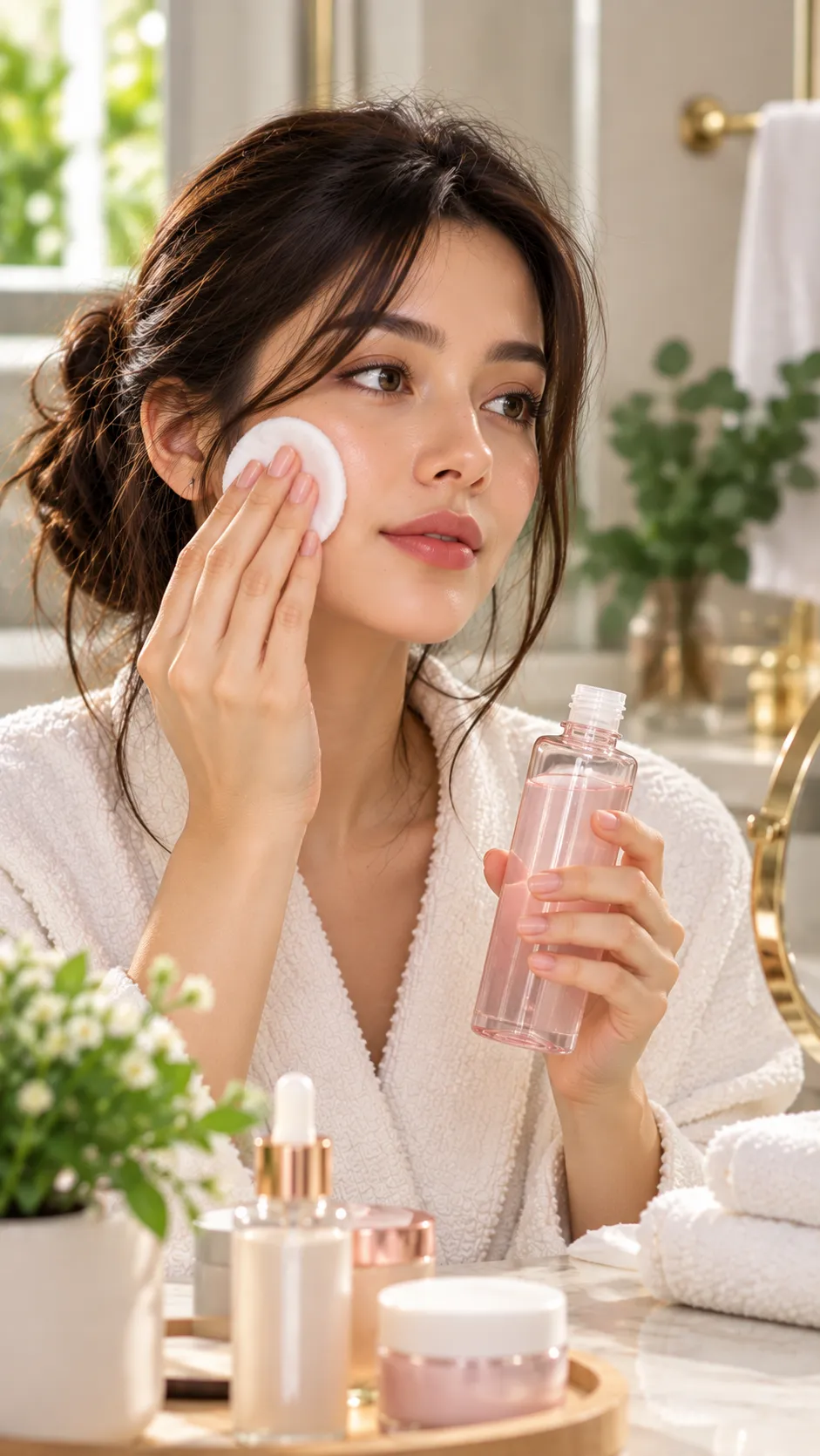 Layer on a Hydrating Toner or Essence
