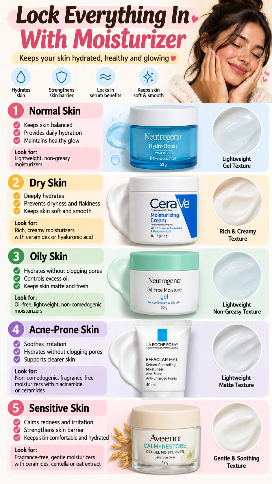 Lock Everything In With Moisturizer