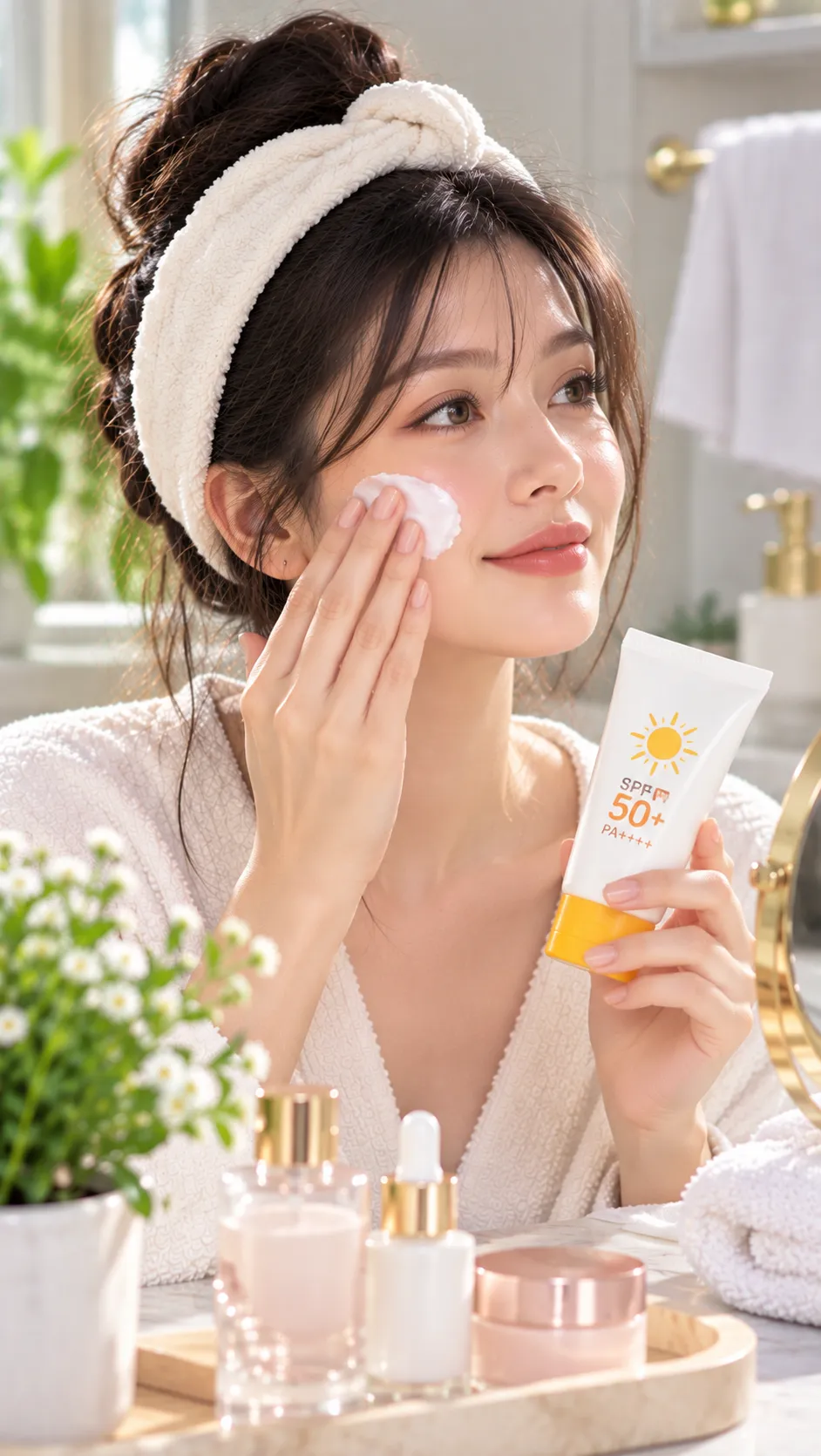 Protect Your Glow With Sunscreen Every Morning