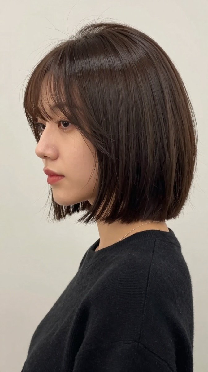 Sleek Bob with Face-Framing Layers
