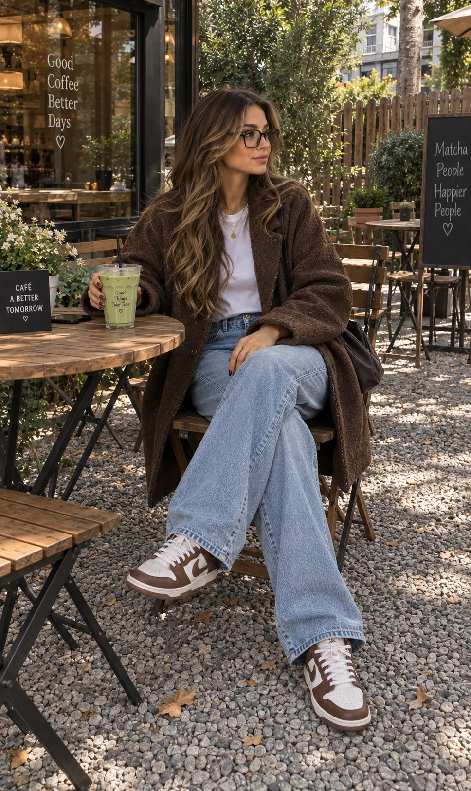 Straight-Leg Jeans + Denim Jacket + Boots