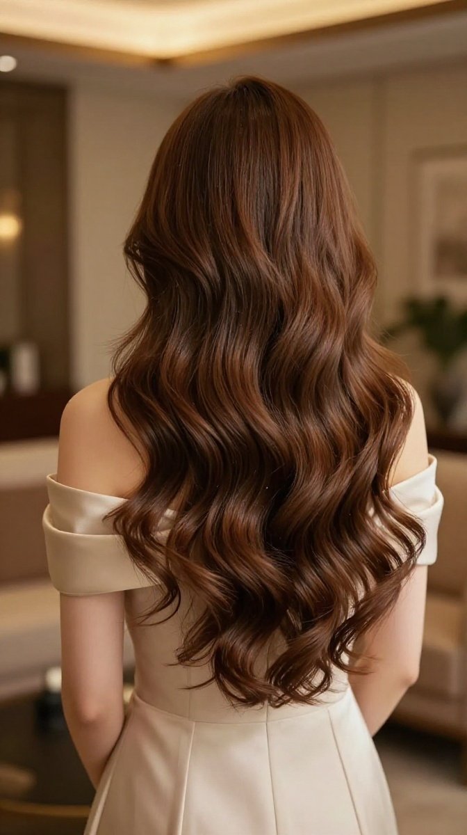The Soft Textured Lob with Face-Framing Layers