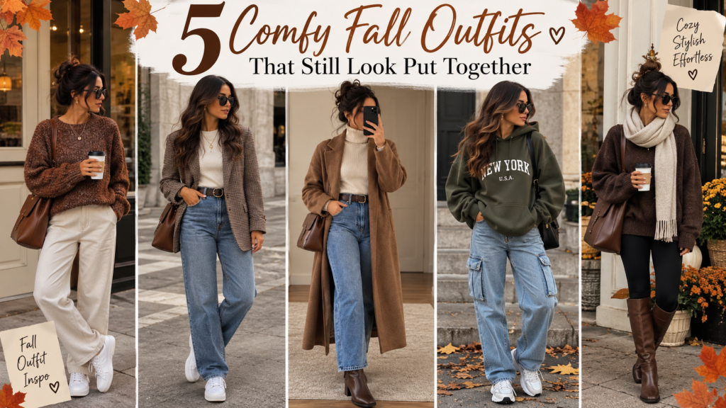 5 Comfy Fall Outfits That Still Look Put Together