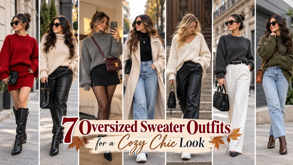 7 Oversized Sweater Outfits for a Cozy Chic Look