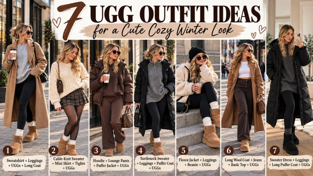7 UGG Outfit Ideas for a Cute Cozy Winter Look